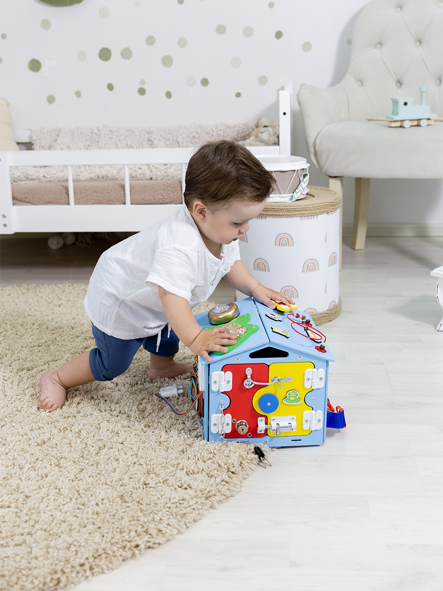 Игрушка KimToys бизиборд Домик - фото 15