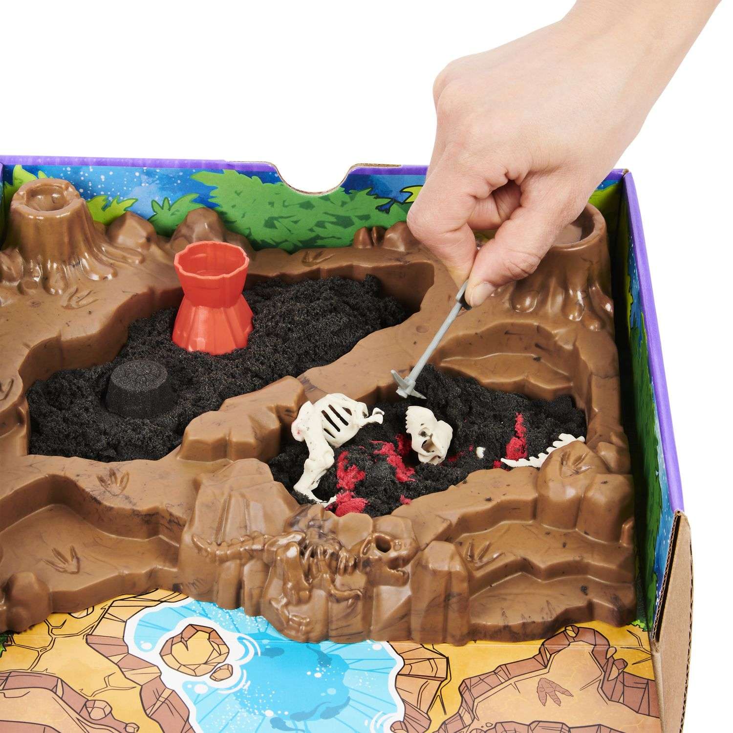 Кинетический песок Kinetic Sand 0.45 кг - фото 8
