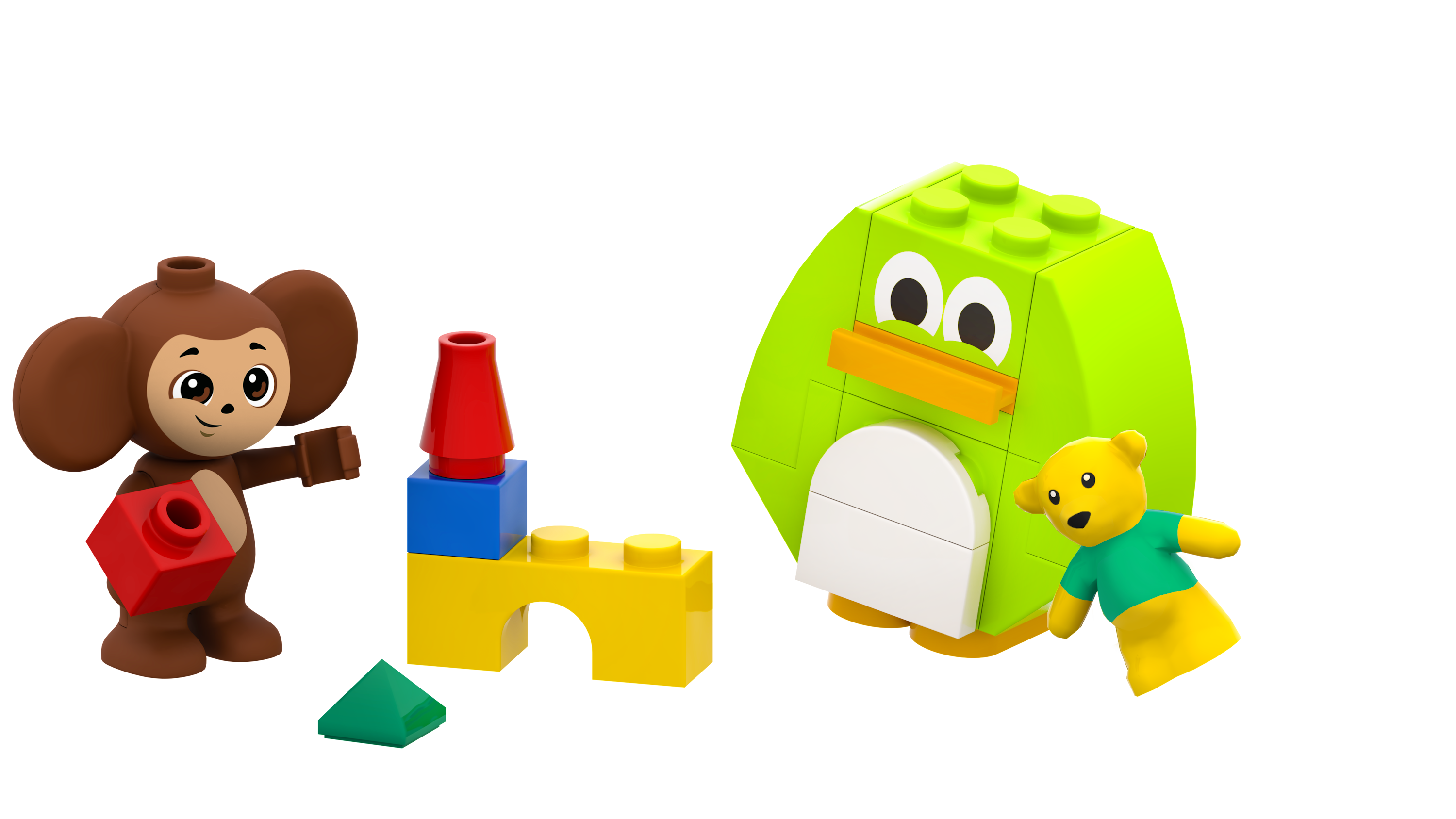 Конструктор РУБРИК Домик 251 дет. - фото 5