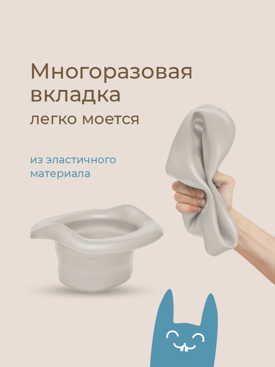 Горшок ROXY-KIDS Дорожный в ассортименте - фото 3