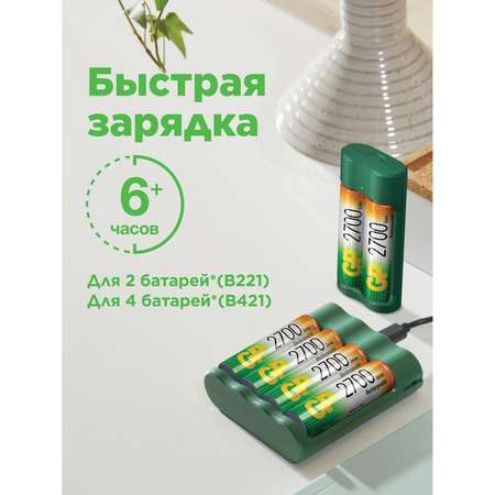 Акк. и зарядные устройства GP B4D45/210HCE-2B4