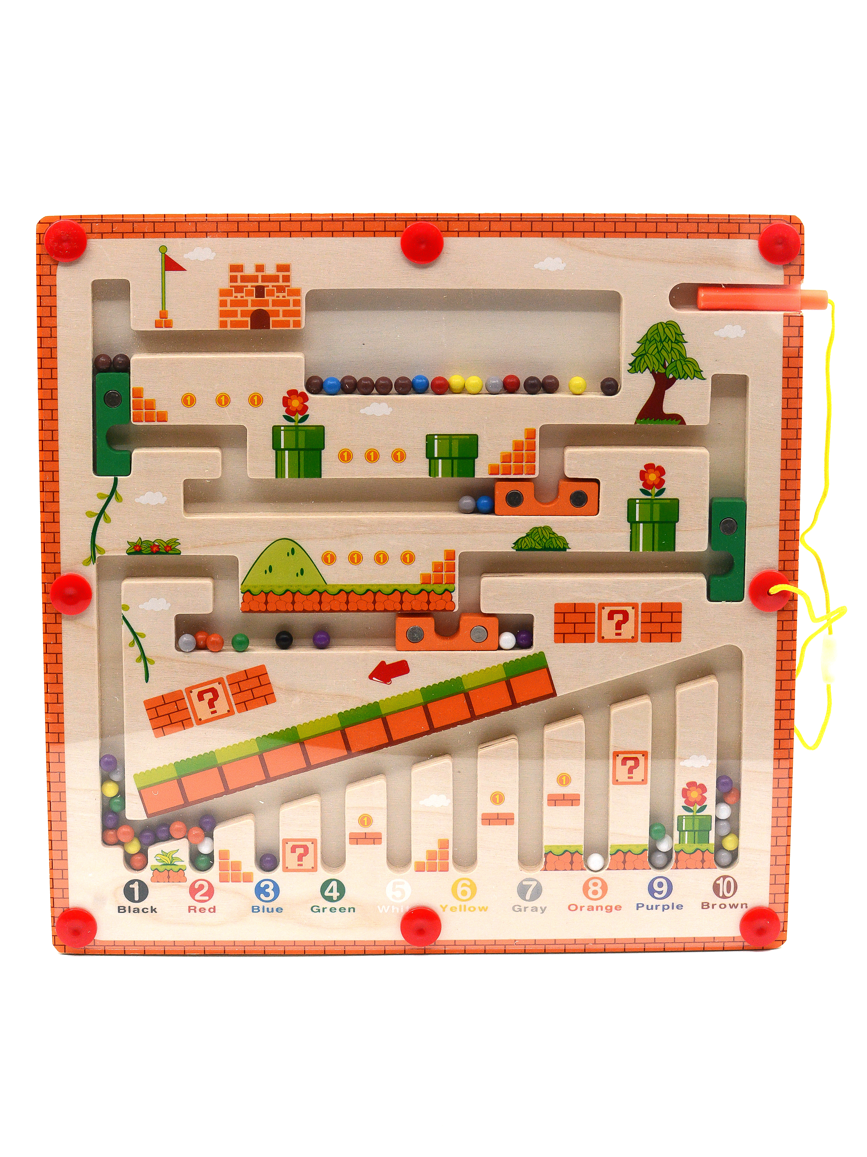 Настольная игра Madliani Магнитный сортер Марио - фото 1