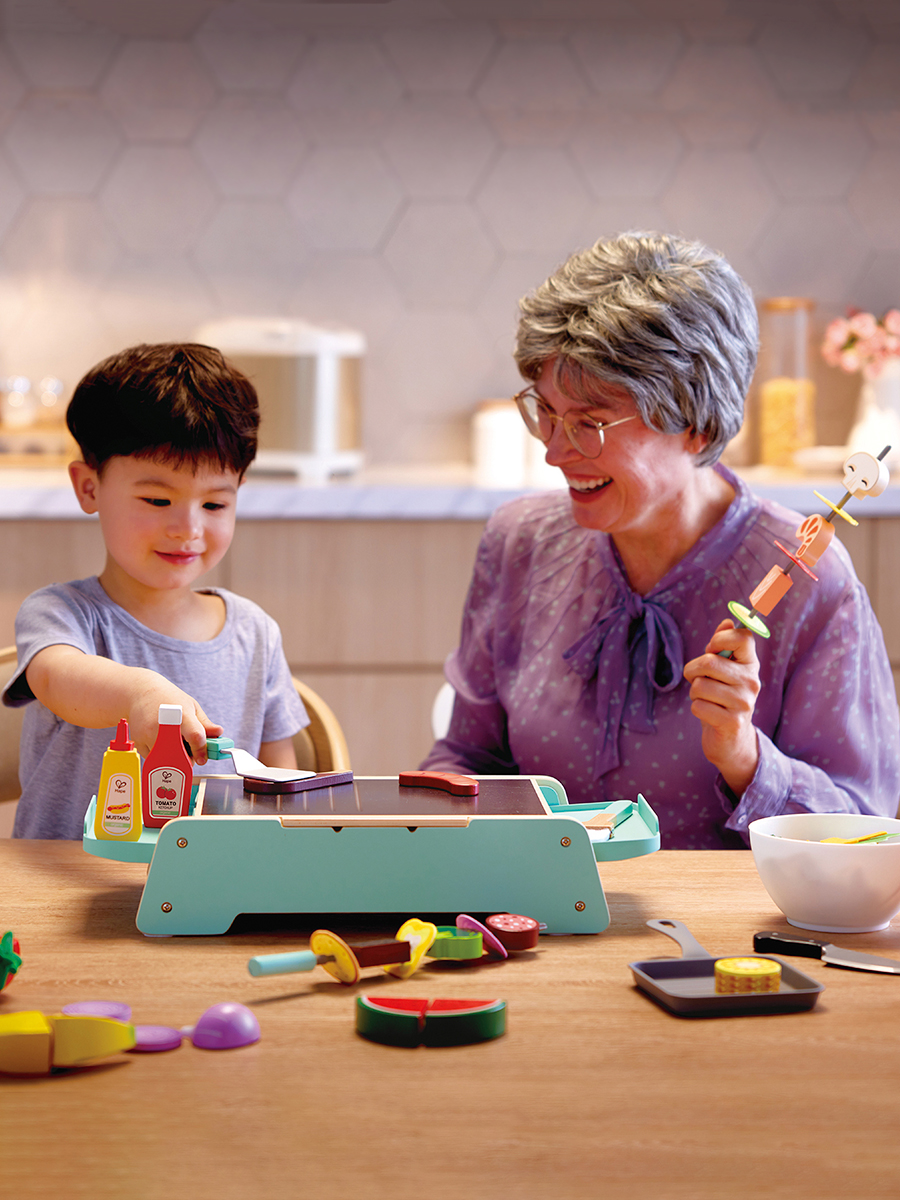 Игрушка Hape посуда, продукты, плита - фото 2