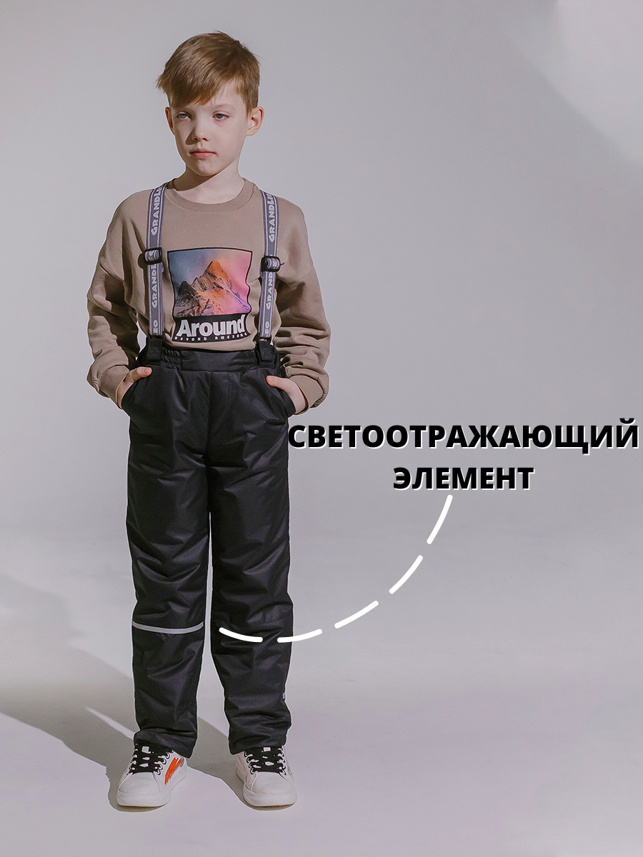 Брюки GrandLeo GrL-БрДм-black-104 - фото 7