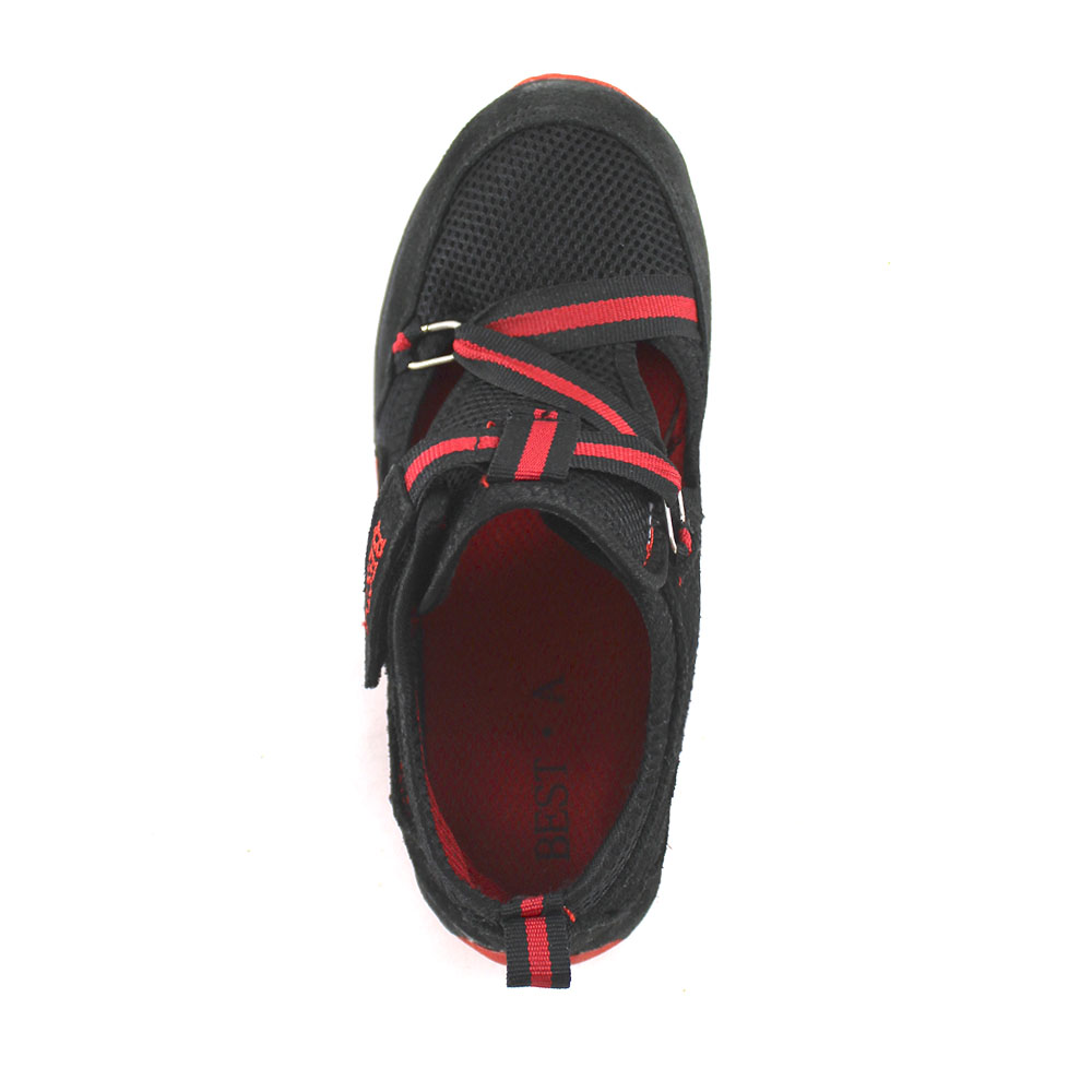 Кроссовки BEST.A 2892м-СВ BEST.A Кроссовки для мальчика,черно-красный - фото 3
