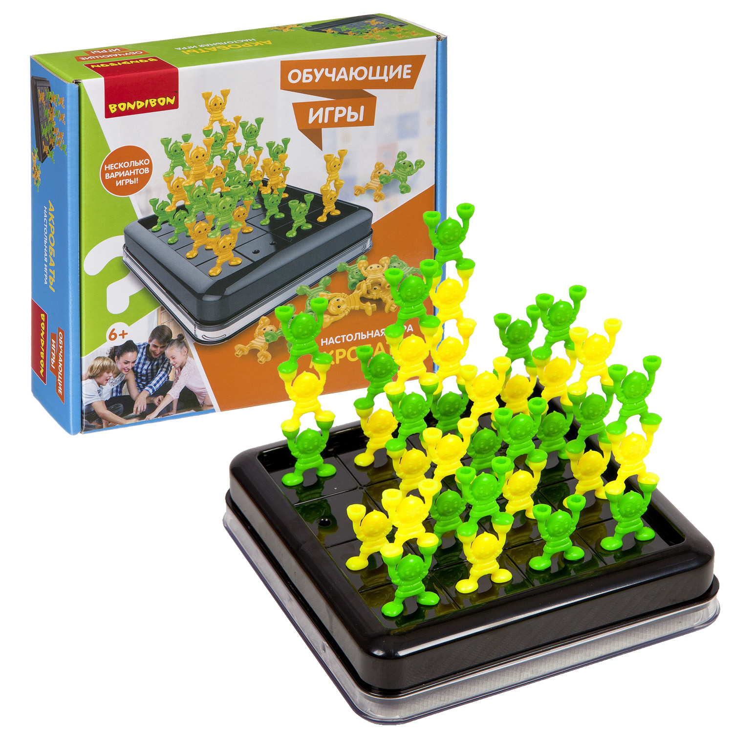 Настольная игра Bondibon стратегическая Акробаты - фото 1