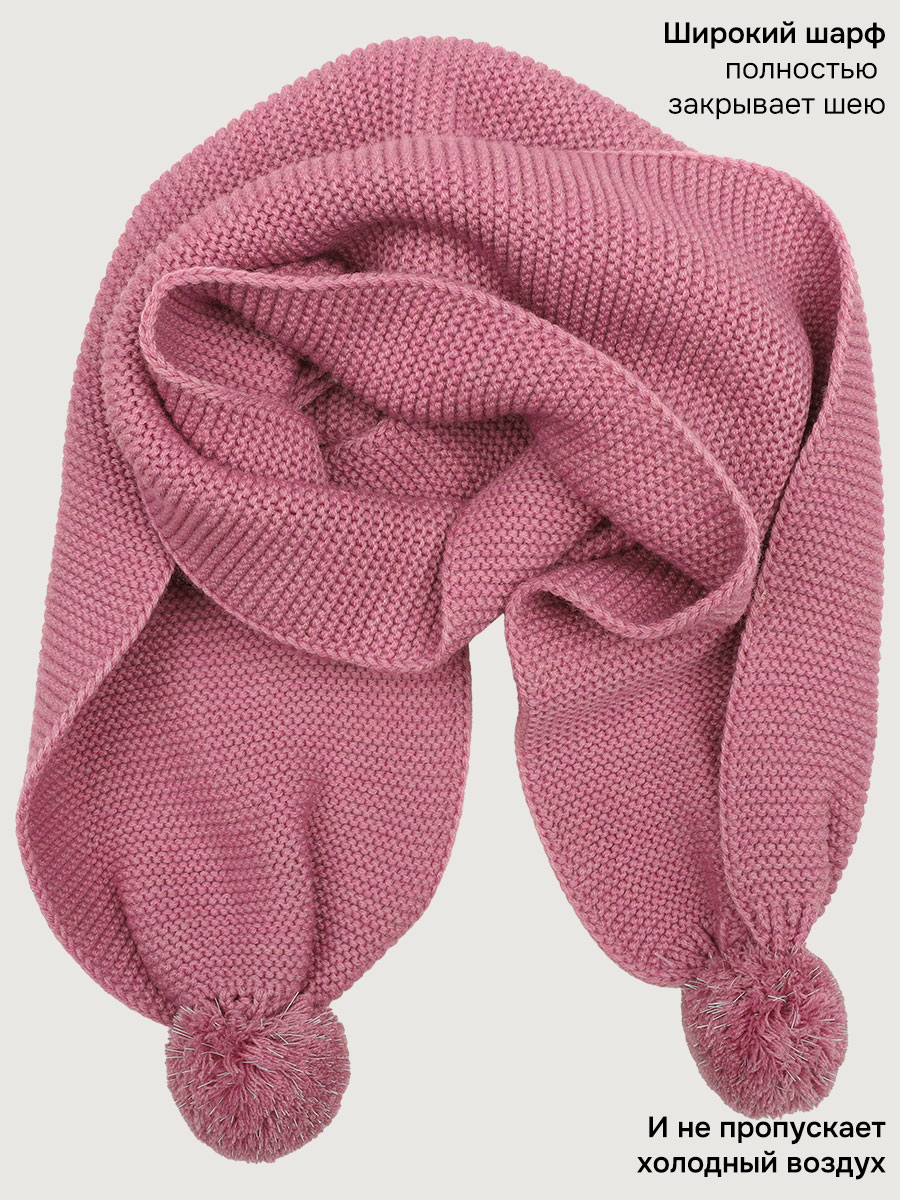 Шарф NIKASTYLE 17з15725 орхидея - фото 5