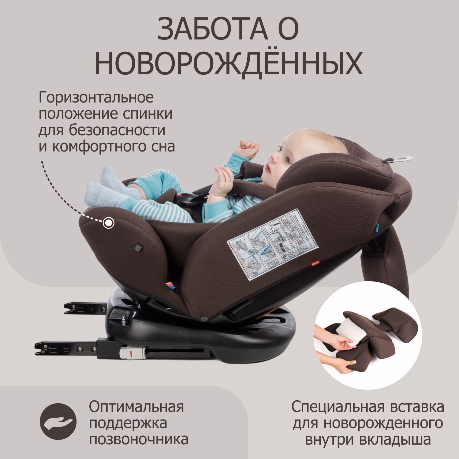 Автокресло BeBest Carrier Isofix 0+/1/2/3 (0-36 кг) - фото 7