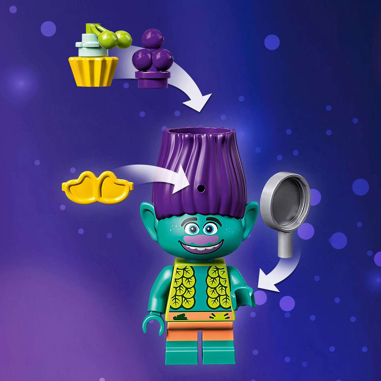 Конструктор LEGO Trolls Праздник в Поп-сити блочный - фото 19
