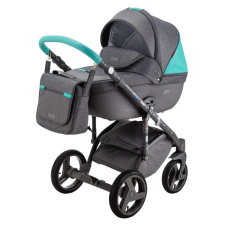 Коляска 2в1 BeBe-mobile серый