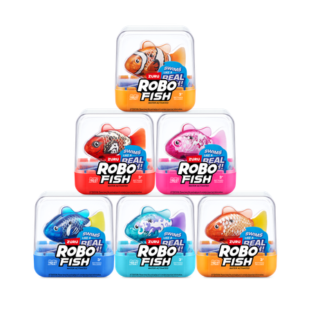 Фигурка Zuru ROBO ALIVE Robo Fish Рыбка плавающая в ассортименте