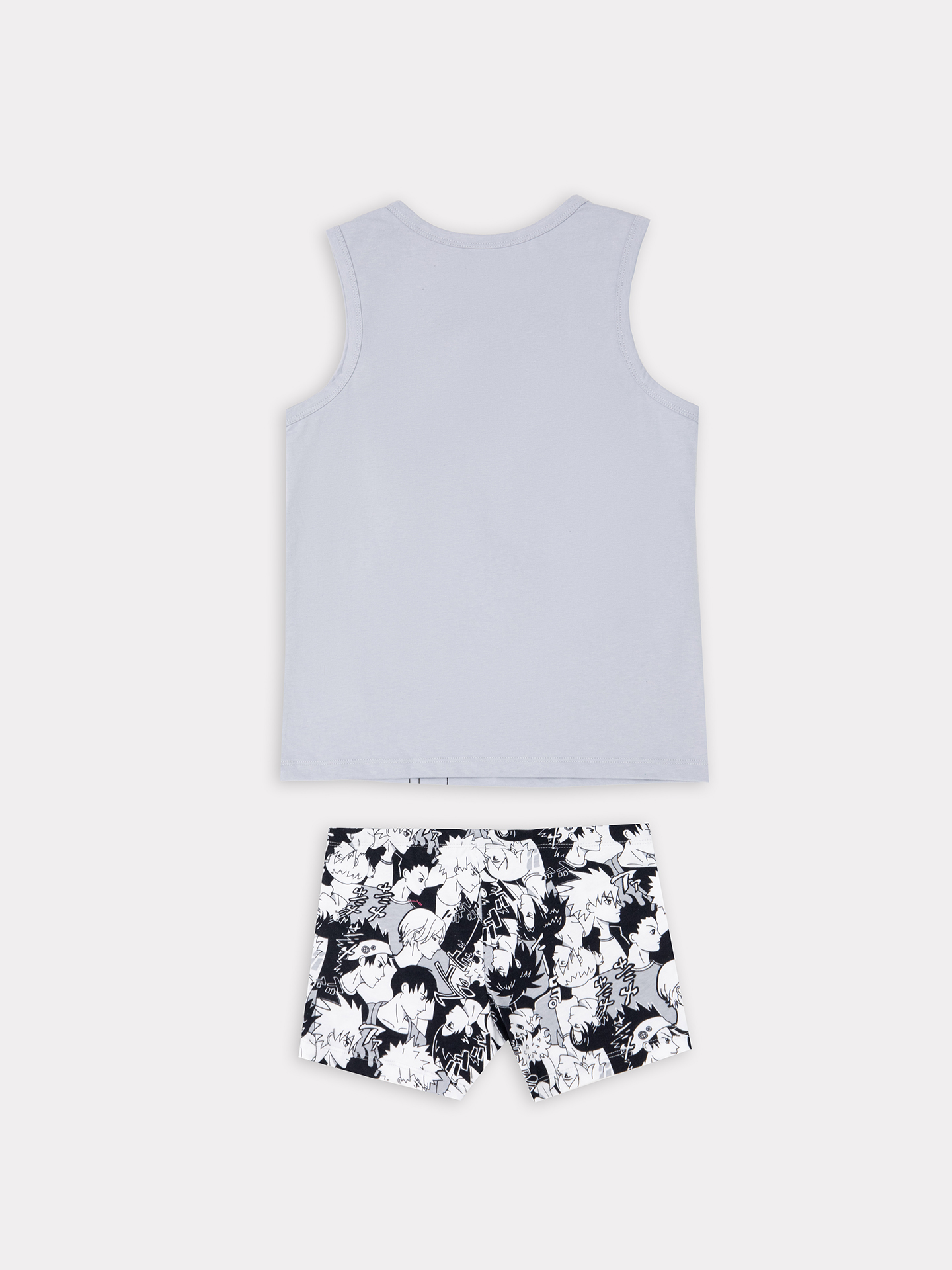 Майка и трусы Mark Formelle (Марк Формэль) 443002/ св.серый +комиксы - фото 2