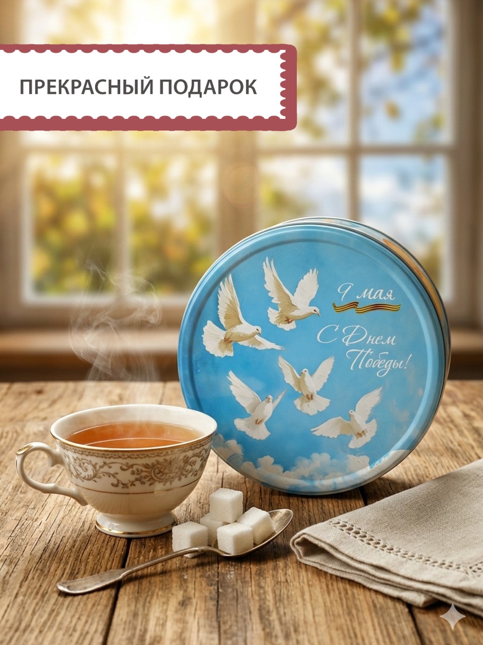 Печенье сдобное Сладкая сказка regnum День Победы 150г - фото 4