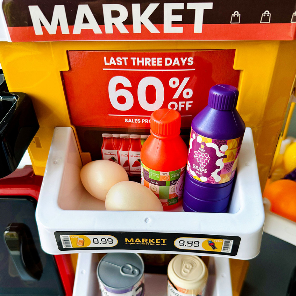 Игровой набор LANSI WORLD Супермаркет с аксессуарами 65 предм. - фото 3