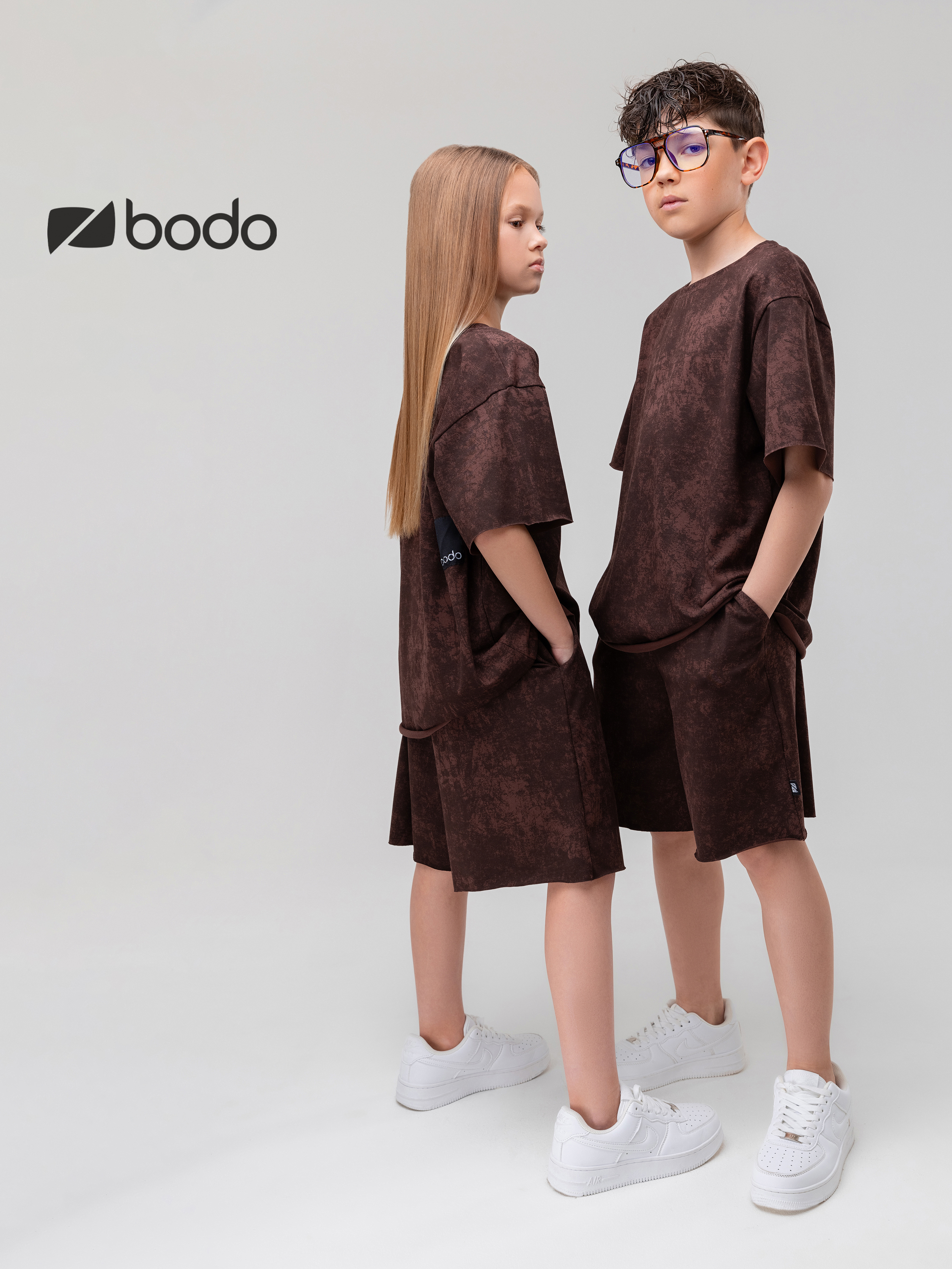 Костюм спортивный Bodo 46-152MU_коричневый - фото 2