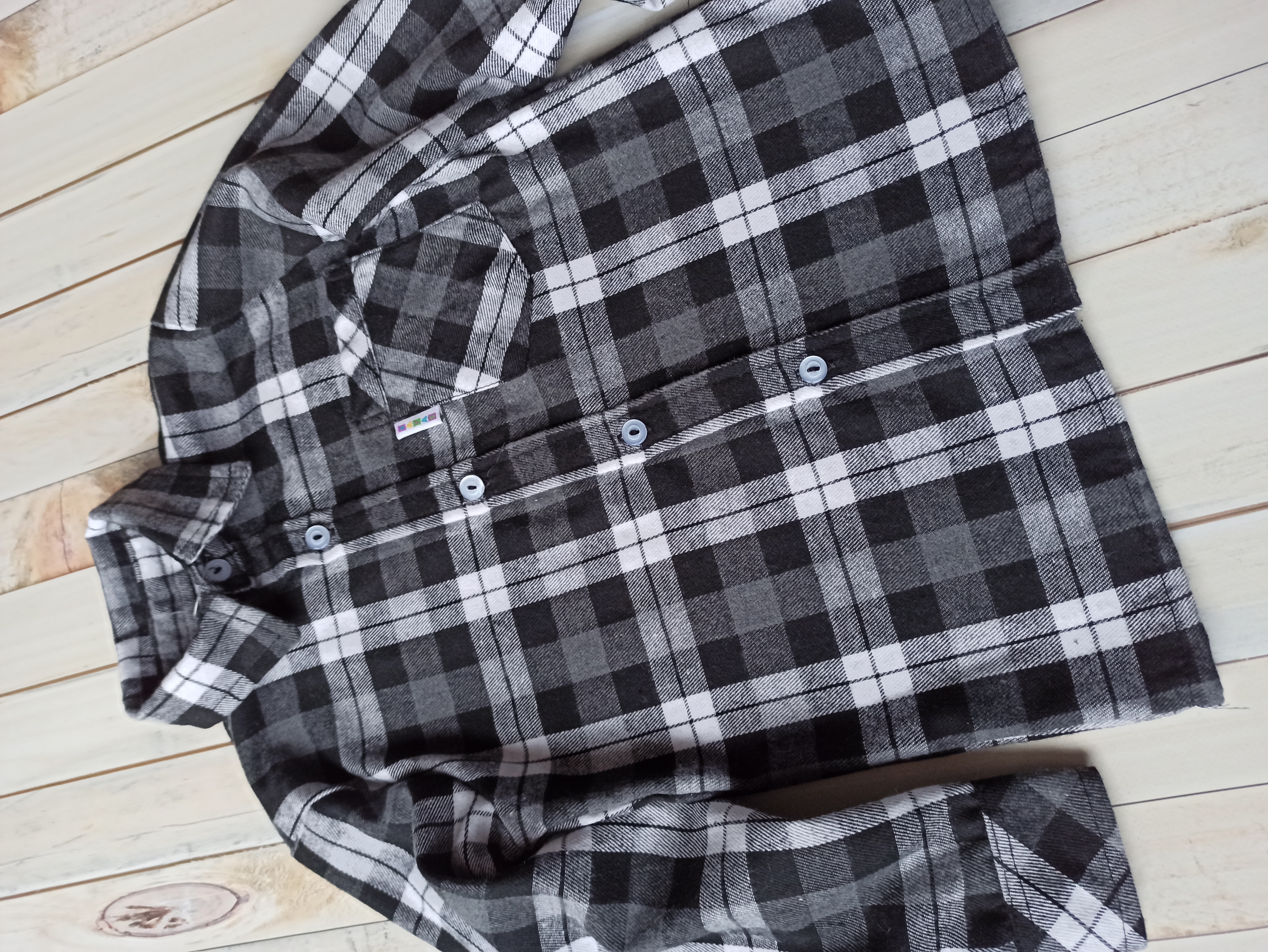 Рубашка АЙАС 16-04-23/чб - фото 2