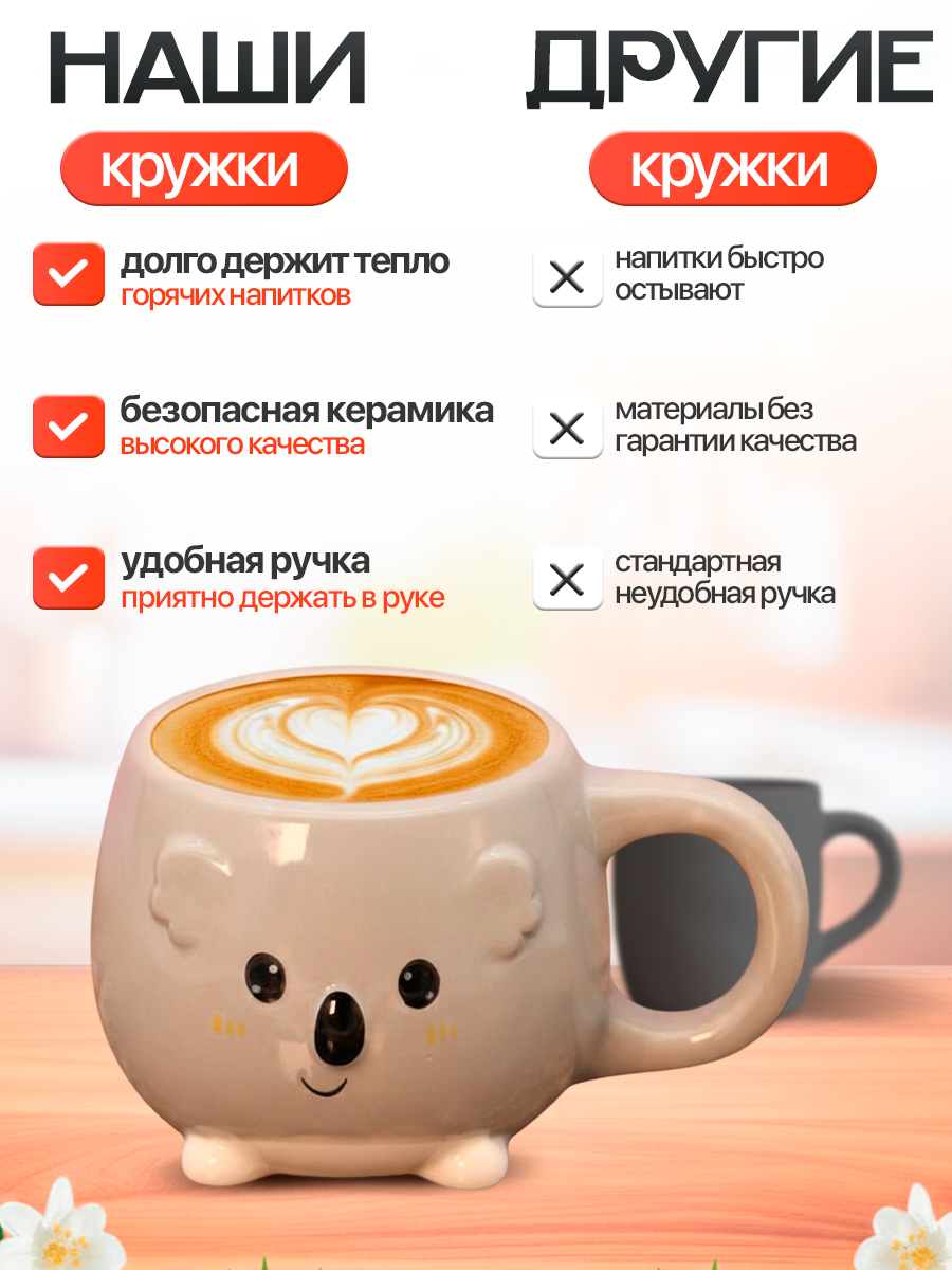 Кружка керамическая iLikeGift 450 мл - фото 5