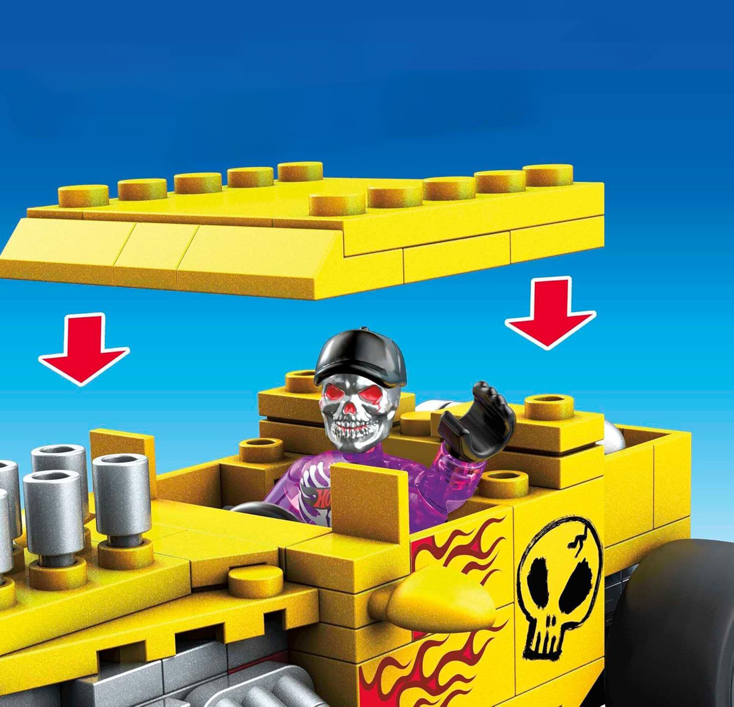 Конструктор Mega Construx Bone Shaker 111 дет. - фото 3