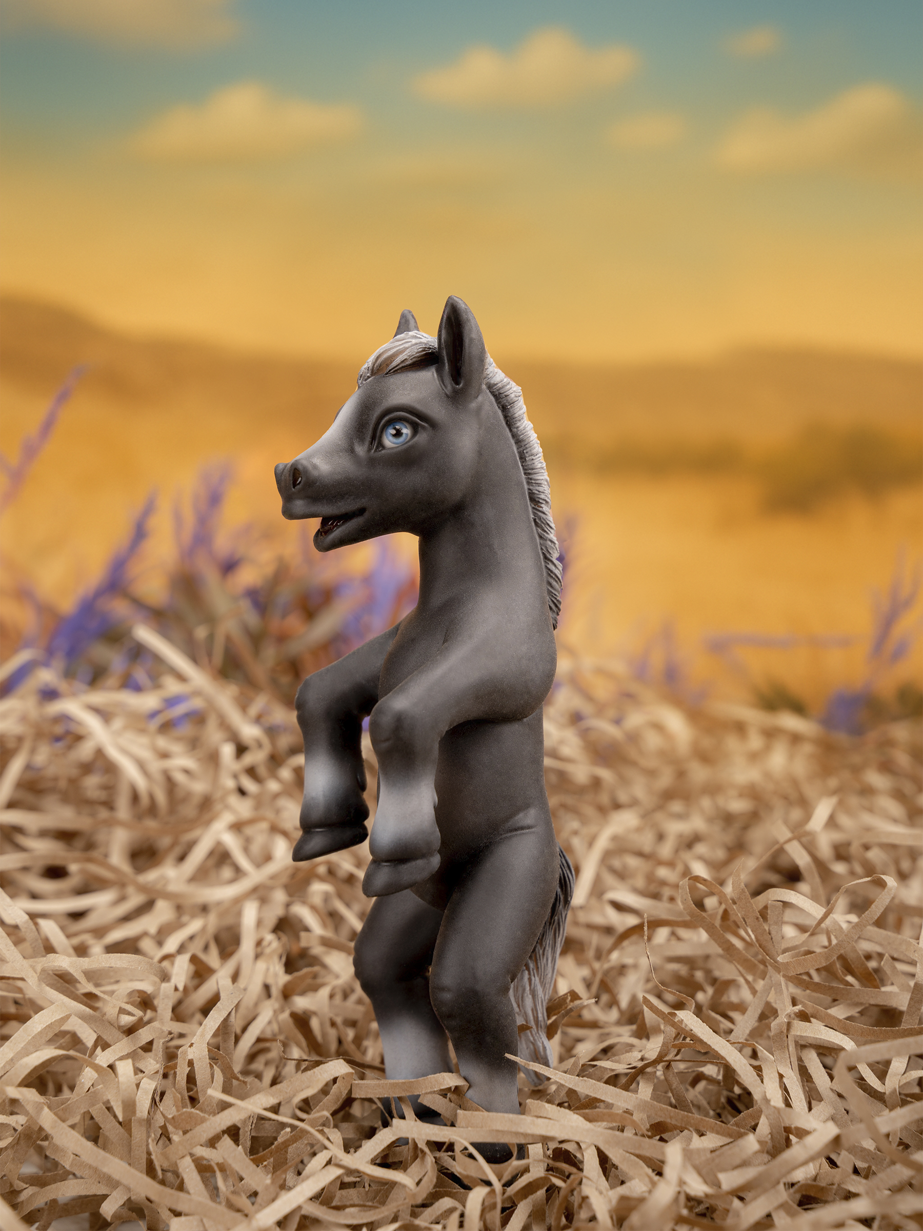 Кукла мини Magic Manufactory Magic History Лошадь черный высота 16 см 4631136002277 - фото 17