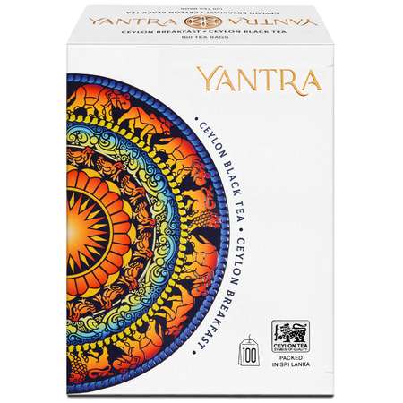 Чай Классик. Yantra Черный Цейлонский завтрак 100 пак