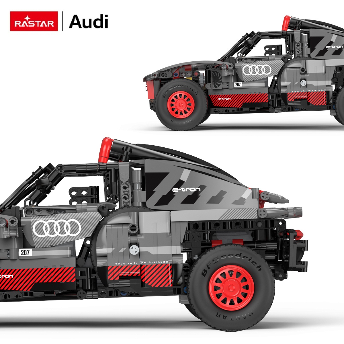 Конструктор Rastar Audi RS 1432 дет. - фото 6