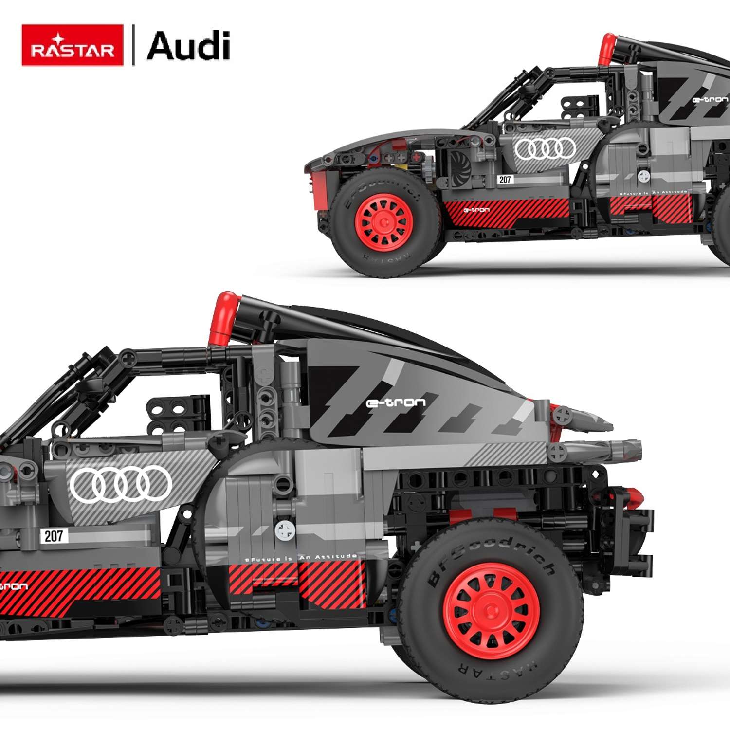 Конструктор Rastar Audi RS 1432 дет. - фото 6