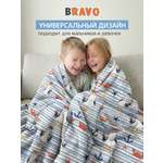 Покрывало Happy Family Пин 150 x 200 см велсофт