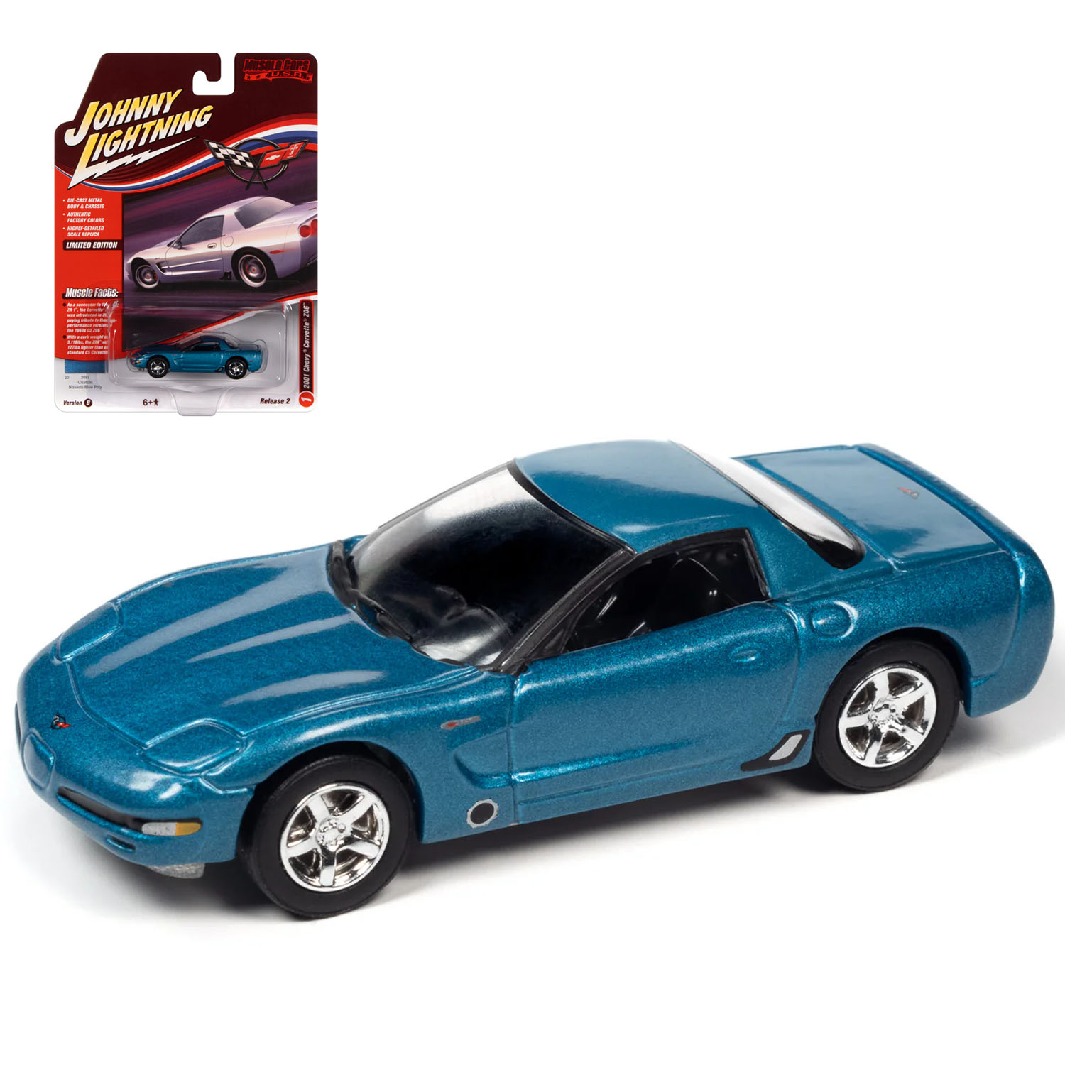 Автомобиль Johnny Lightning 1:64 JLMC030B-R2-N1 - фото 1