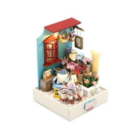 Конструктор Hobby Day Румбокс Цветочный на углу сборная игровая модель