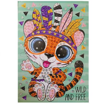 Картина из страз RANOK CREATIVE Тигр