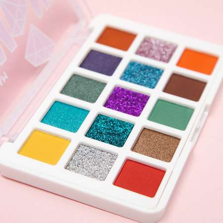 Палетка теней ISCREAM diamond fiesta тон 01-15