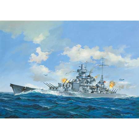 Сборная модель Revell Линкор типа «Шарнхорст» ВМС Германии времен Второй мировой войны