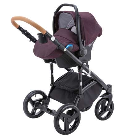 Коляска 3в1 BeBe-mobile фиолетовый