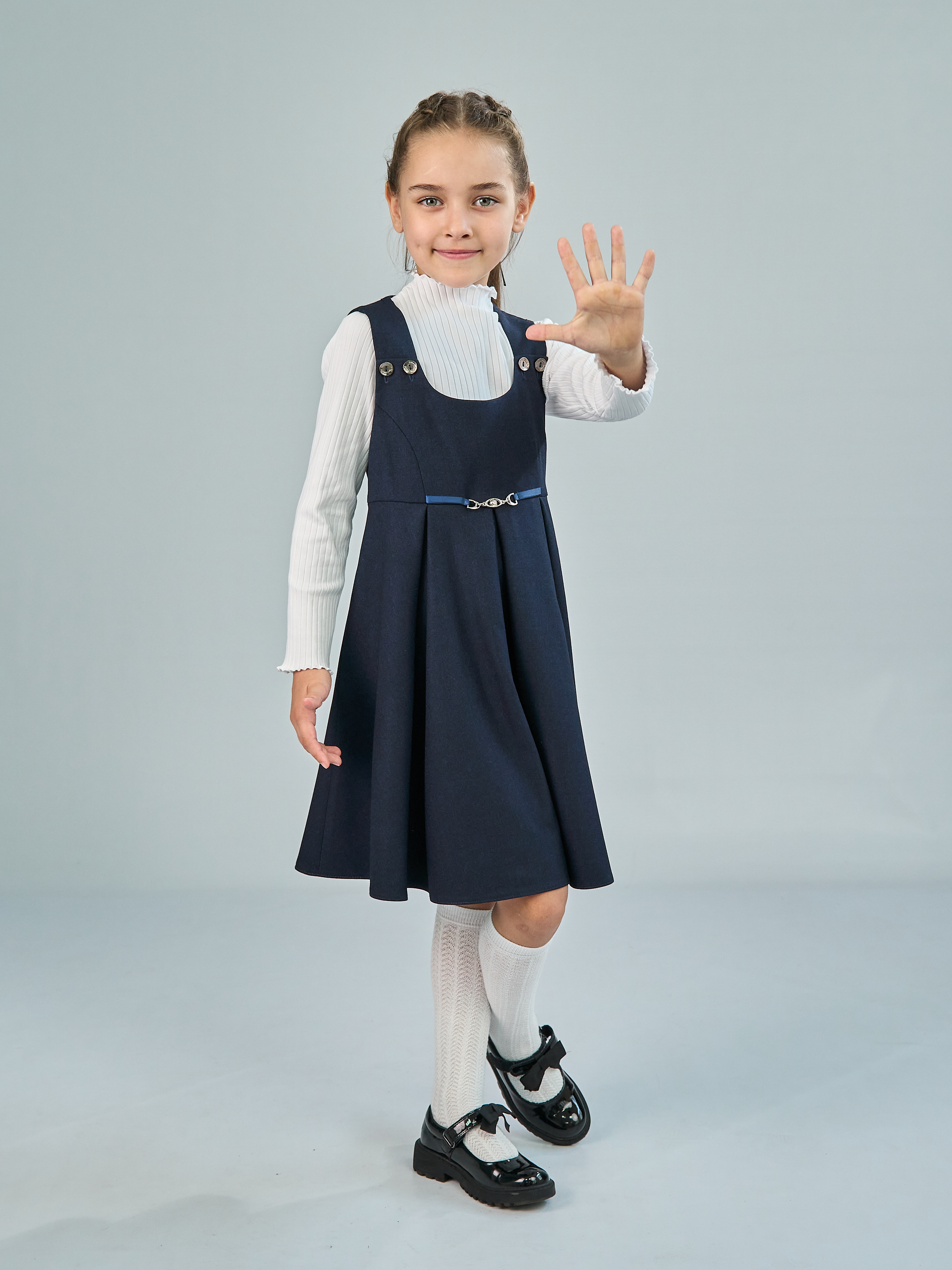 Водолазка Радуга счастья 5-124 КШ белый - фото 9