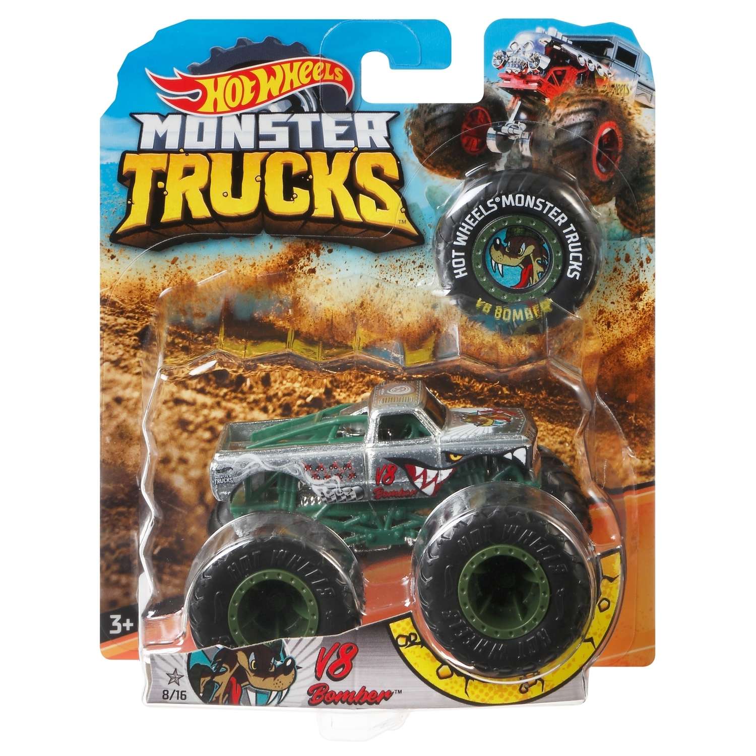Автомобиль Hot Wheels Monster Trucks 1:64 в ассортименте FYJ44 - фото 13