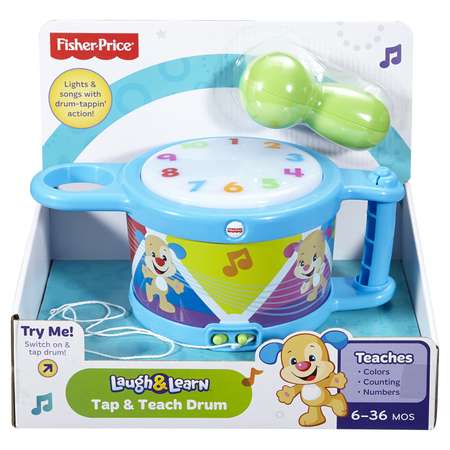 Музыкальная игрушка Fisher Price Умный барабан