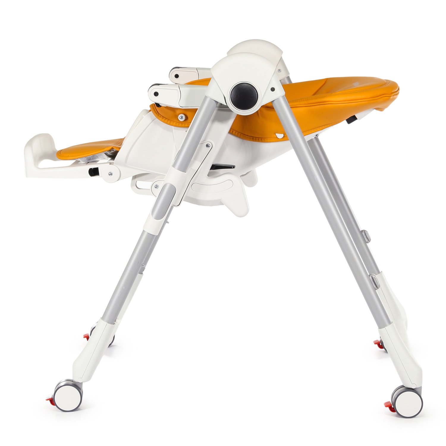 Стульчик для кормления Peg-Perego Prima Pappa Follow Me оранжевый - фото 11