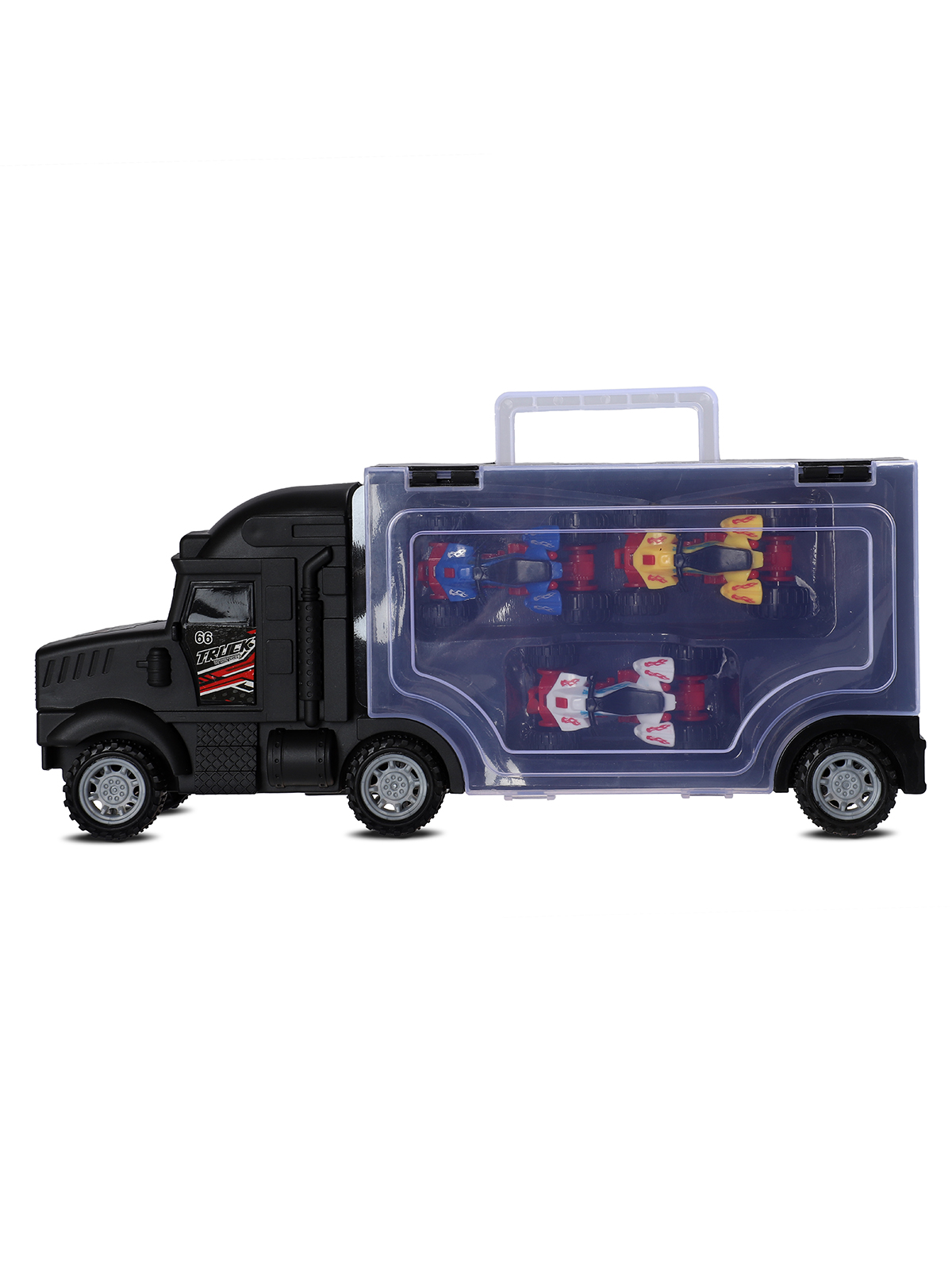 Автовоз AUTODRIVE с квадроциклами JB0405164 - фото 9