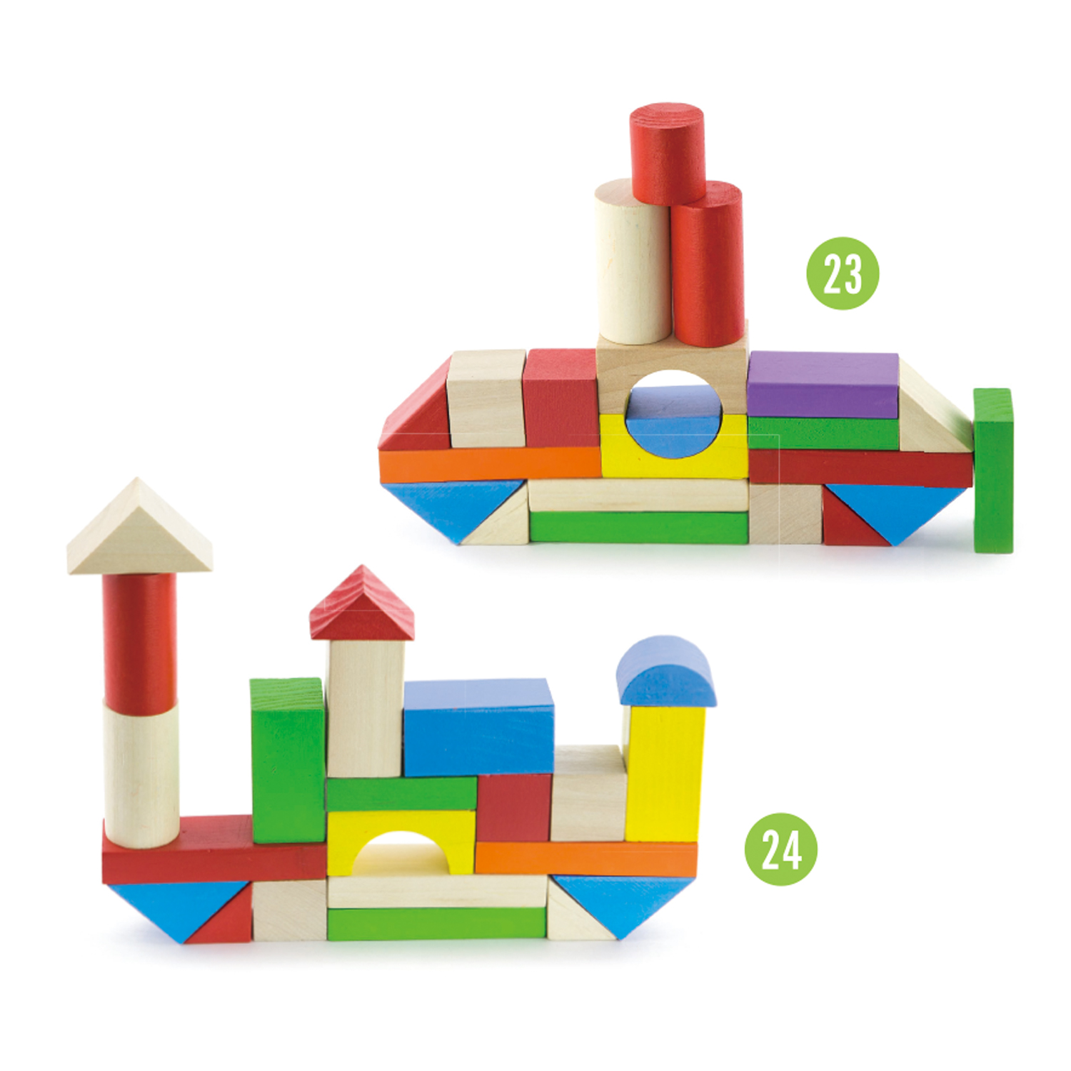 Игрушка New Classic Toys кубики - фото 7