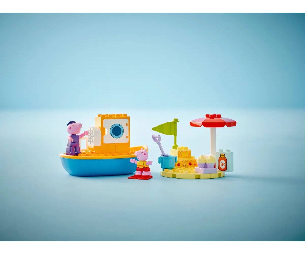 Конструктор LEGO DUPLO Путешествие со Свинкой Пеппой 23 дет. - фото 6
