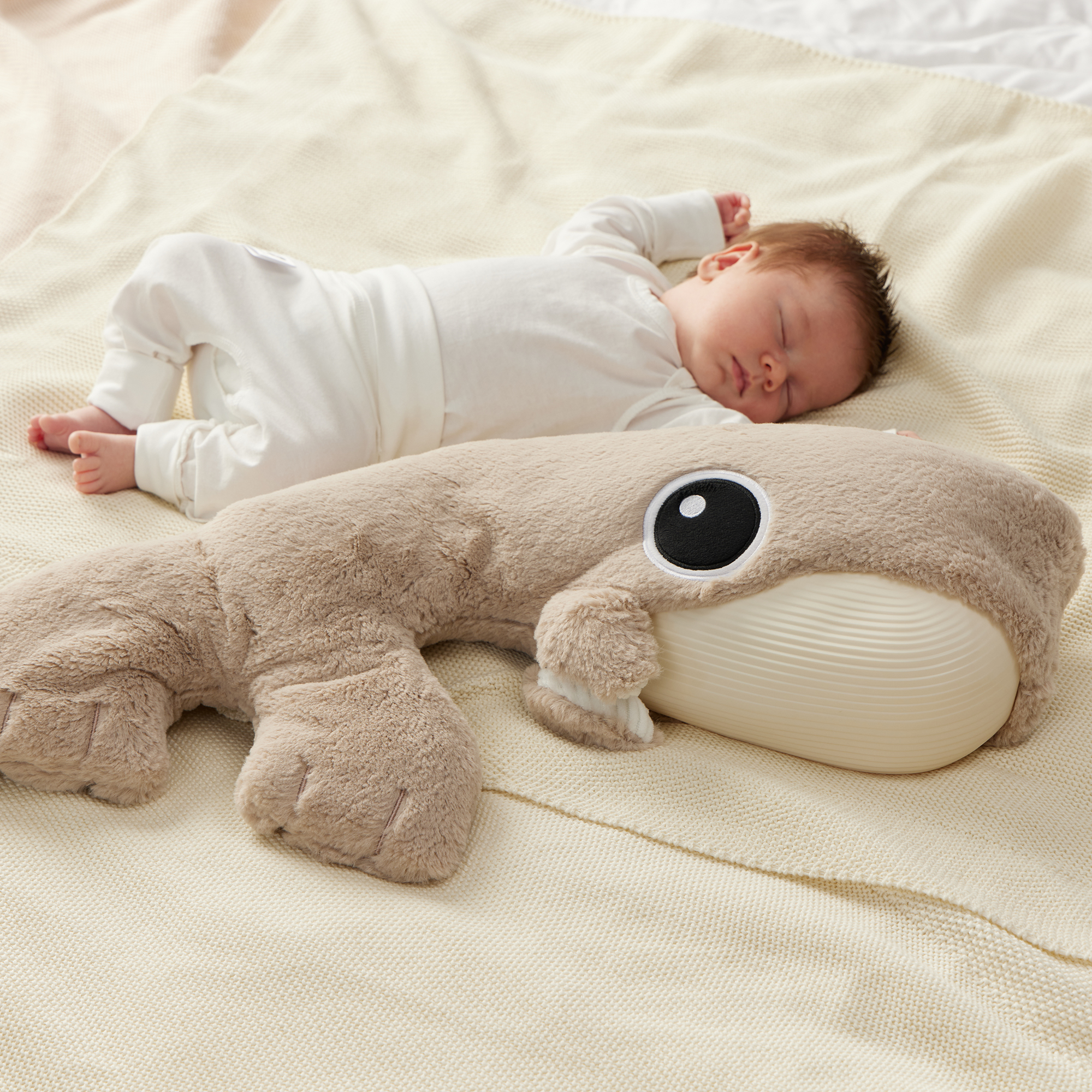 Игрушка мягкая Happy Baby кит Уолли Зу Уйэл 12 см - фото 13