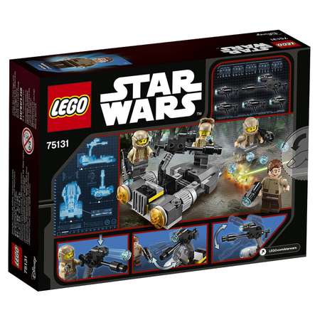 Конструктор LEGO Star Wars Боевой набор Сопротивления блочный