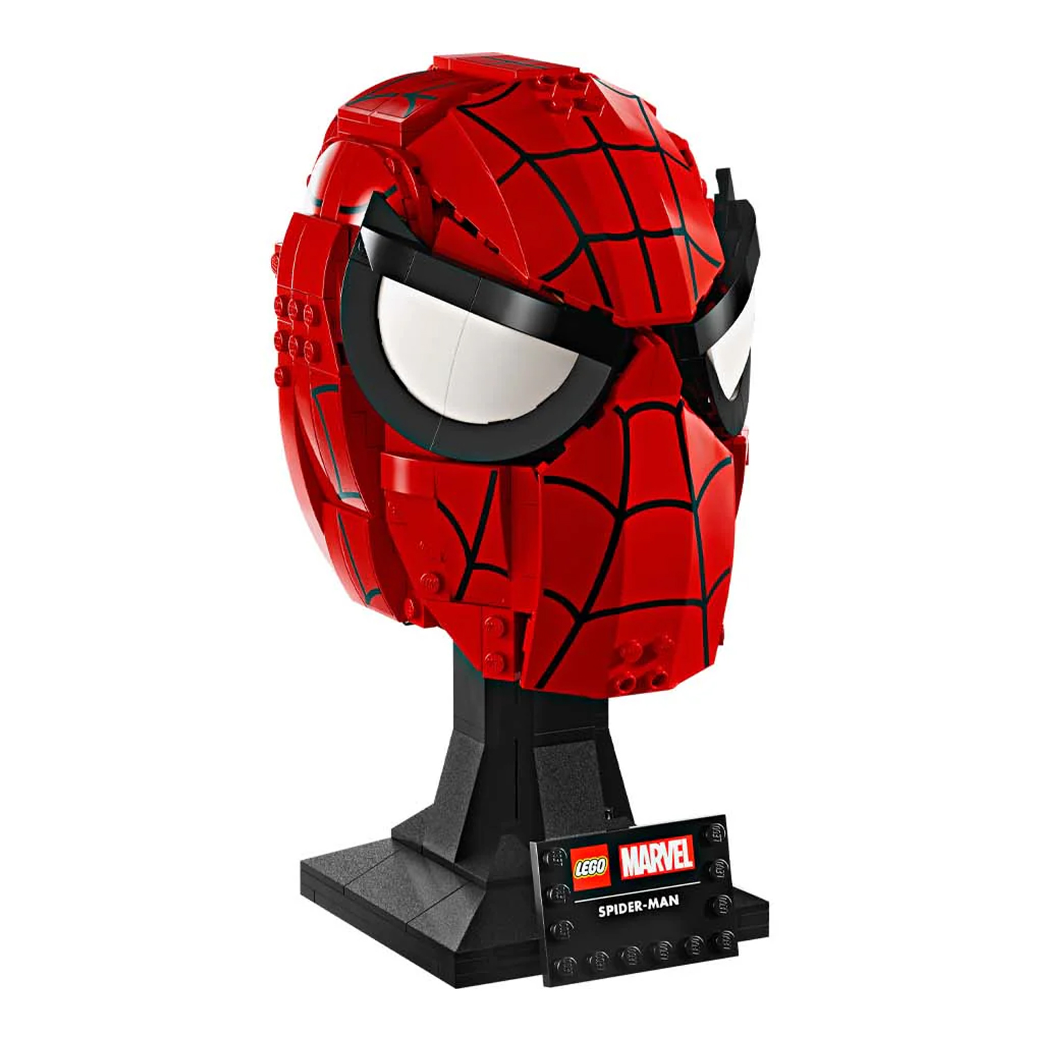 Конструктор LEGO Marvel Super Heroes Маска Человека-паука блочный - фото 6