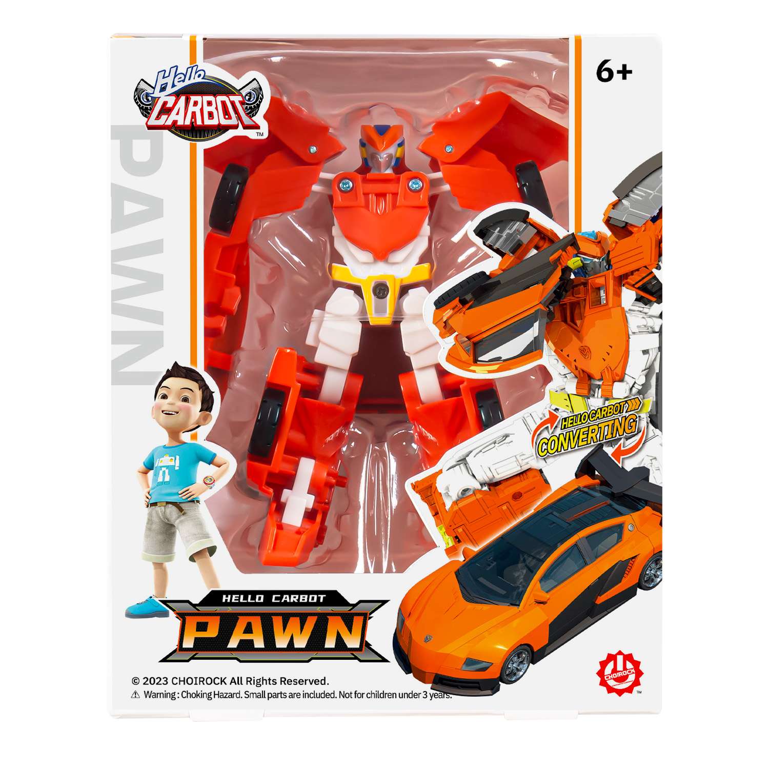 Игровой набор Hello Carbot Pawn Трансформер - фото 1