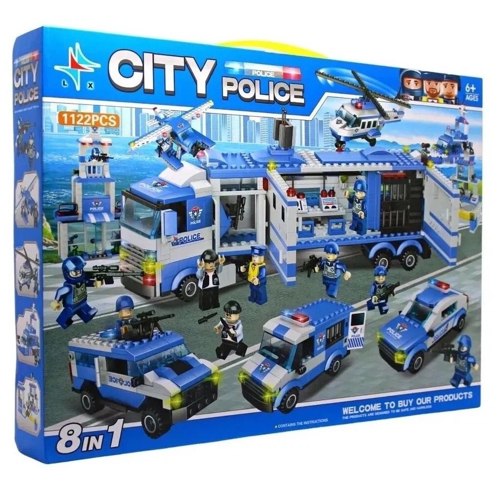 Конструктор BalaToys City Police Полицейская фура - фото 10