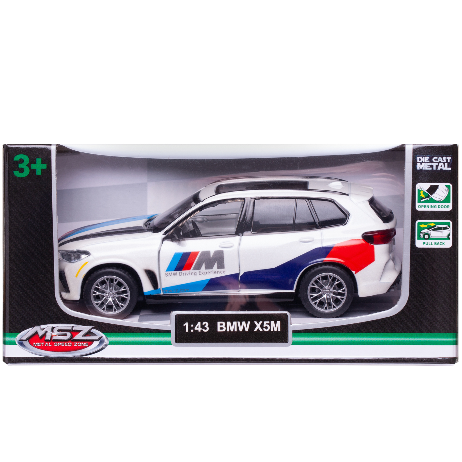 Автомобиль Abtoys BMW MSZ 1:43 WE-16393W - фото 2