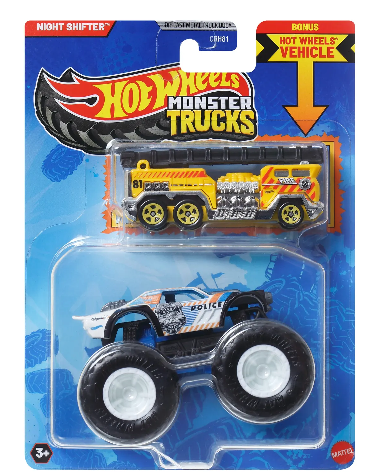 Внедорожник Hot Wheels 1:64 JCG38 - фото 1