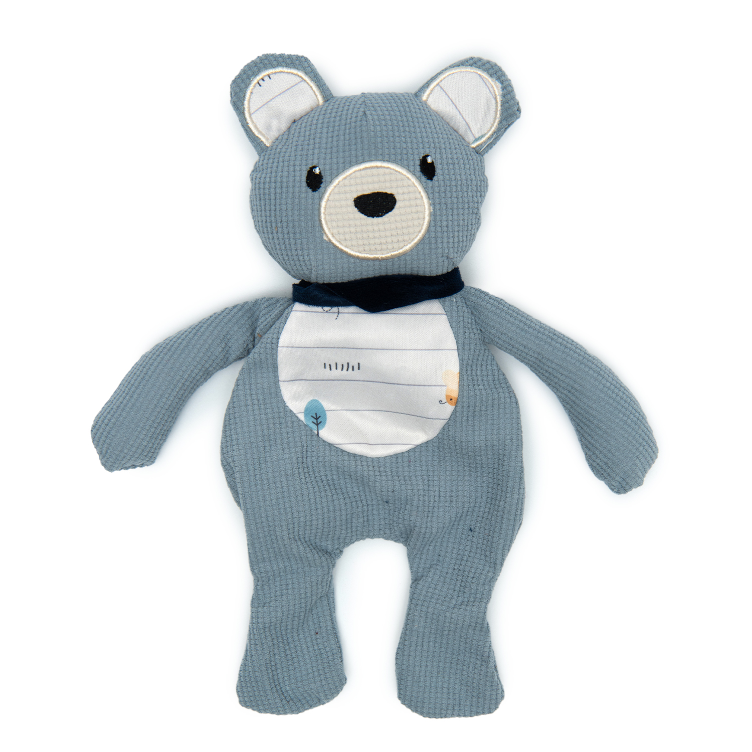 Игрушка для собак Barbaks Медведь мягкий пищит и шуршит 29.5*21см - фото 1