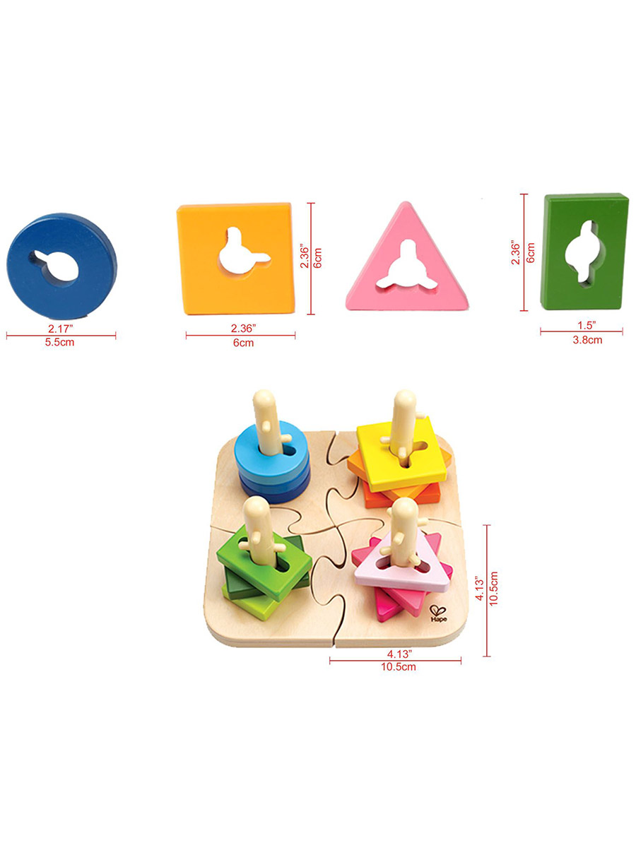 Пазл Hape деревянный - фото 3