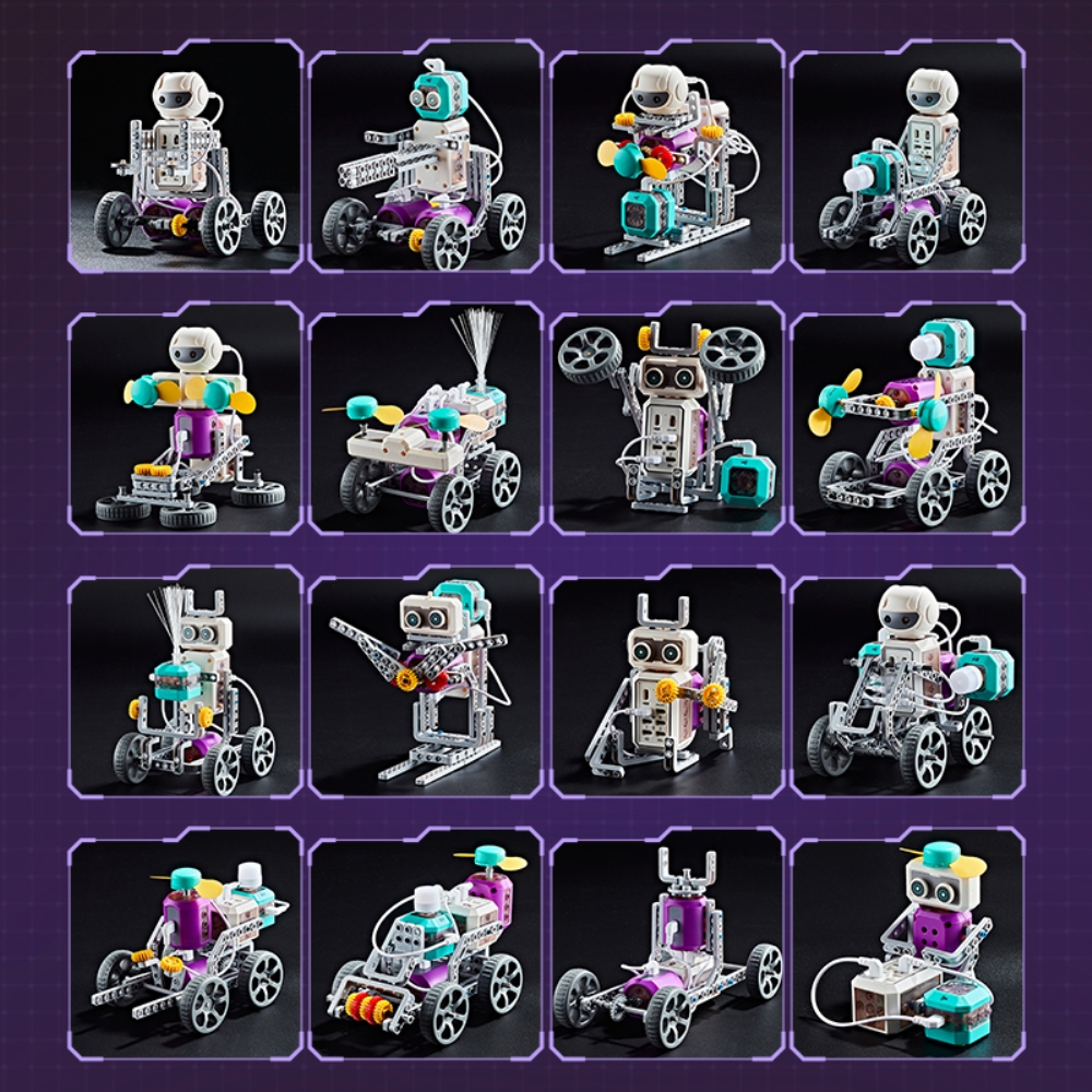 Конструктор SCIENCE EDUCATION Робототехника 402 эксперимента электронный 197 дет. - фото 15